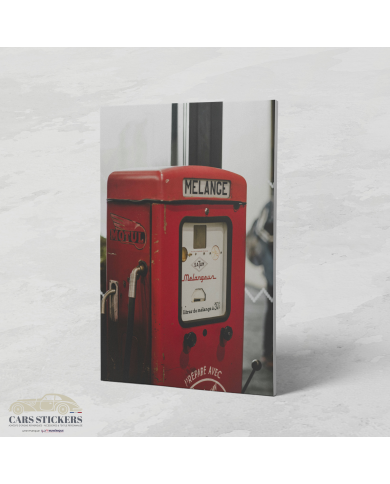 Cadre Décoratif Pompe à Essence