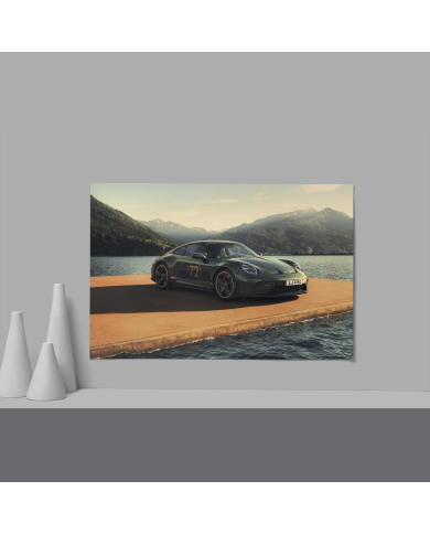 Cadre Porsche 911 Verte