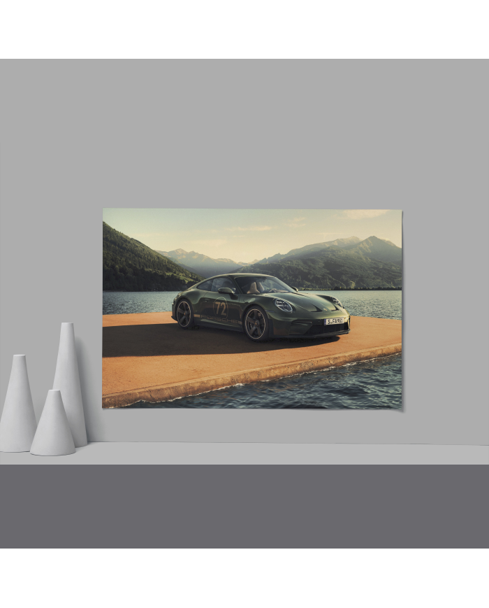 Cadre Porsche 911 Verte