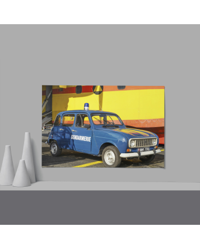 Cadre Renault 4L Gendarmerie