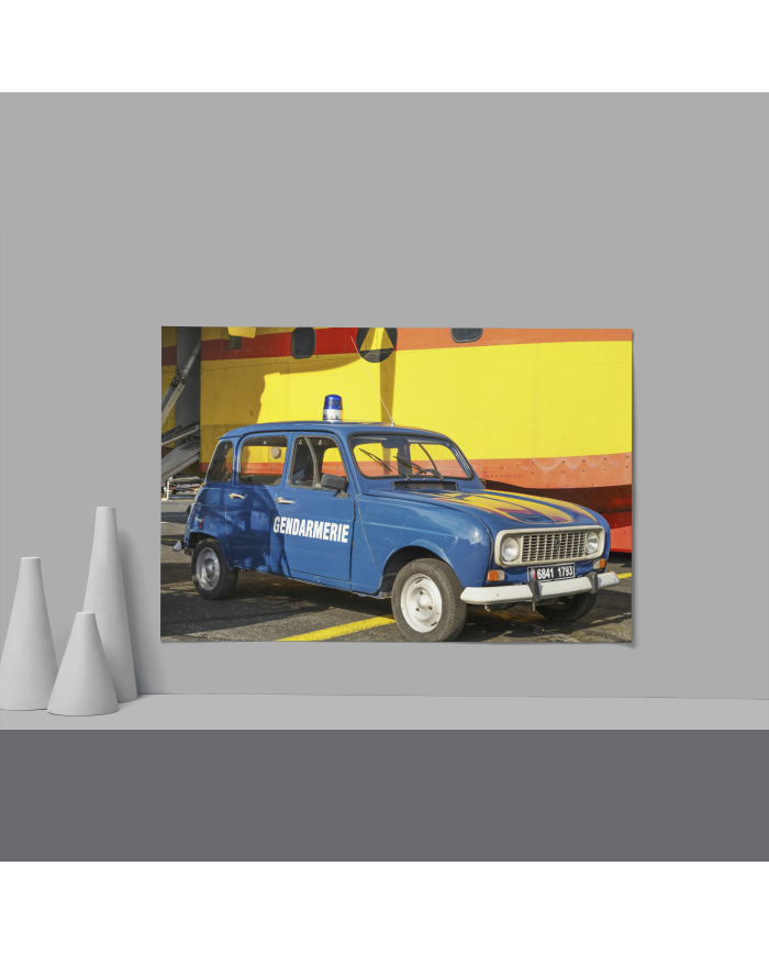 Cadre Renault 4L Gendarmerie