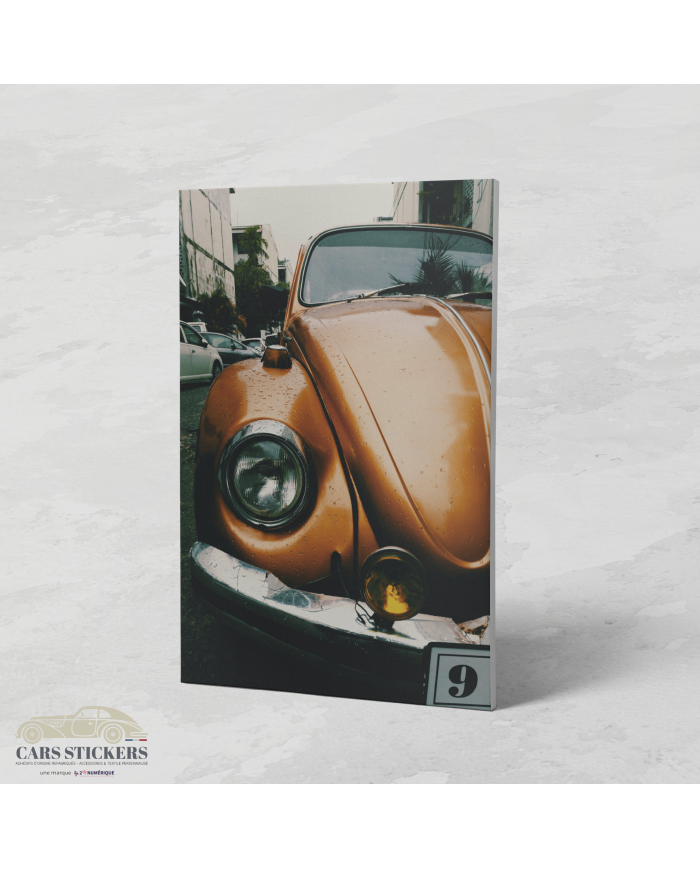 Cadre Coccinelle Volkswagen Orange