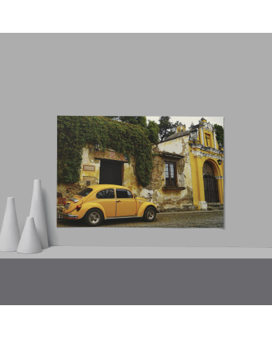 Cadre Volkswagen Coccinelle Jaune