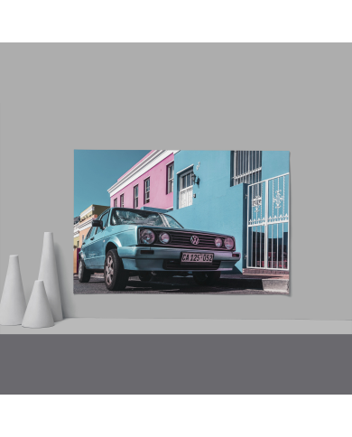 Cadre Volkswagen Golf Bleu