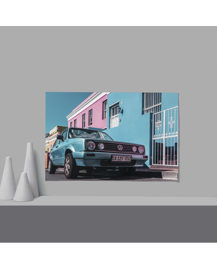 Cadre Volkswagen Golf Bleu