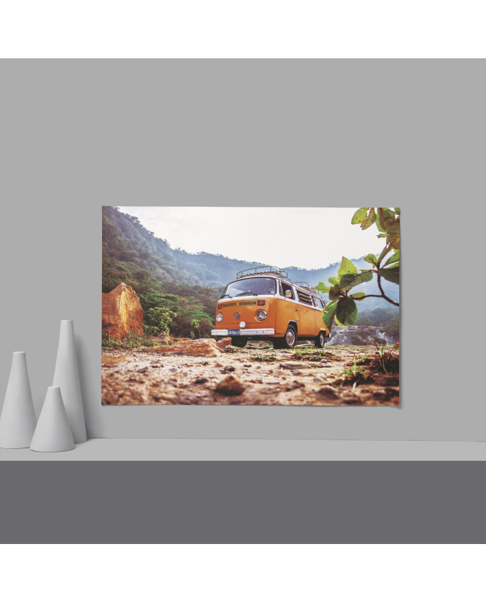 Cadre Volkswagen Transporter Orange Nature