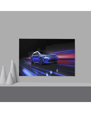 Cadre Alpine A290 Rouge & Bleu