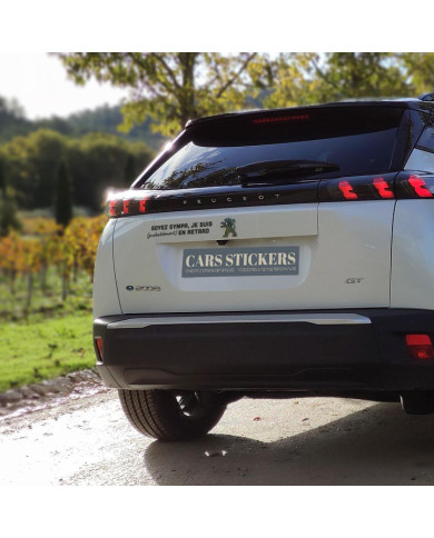 Sticker "Soyez sympa"