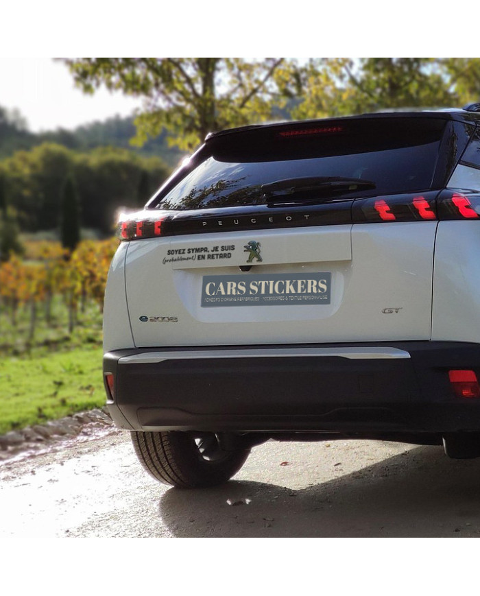 Sticker "Soyez sympa"