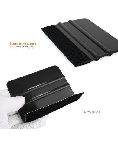 Raclettes Avec Bord en Feutre