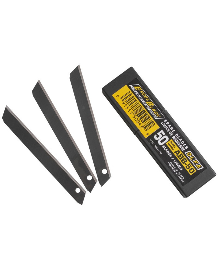 LAMOLFAXBL - 50 lames Excel Black Olfa