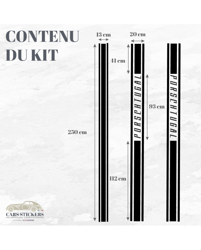 Kit Déco "PORSCHTUGAL"