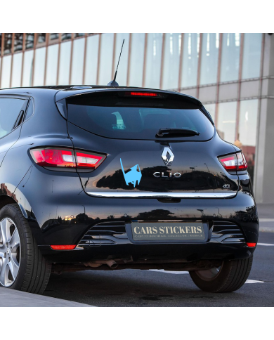 Sticker "Chat hurlant"