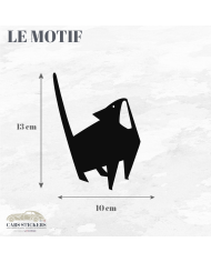 Sticker "Chat hurlant"