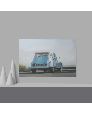 Cadre Citroën 2CV Bleu