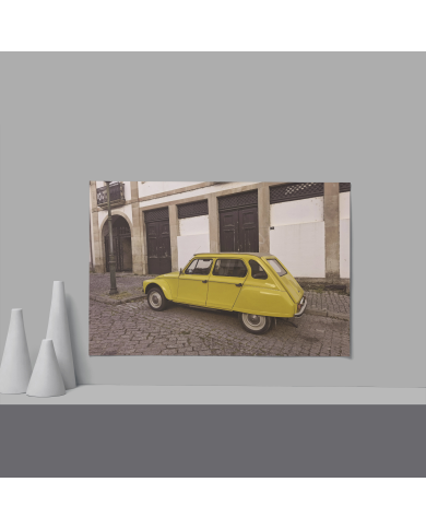 Cadre Citroën Diane Jaune