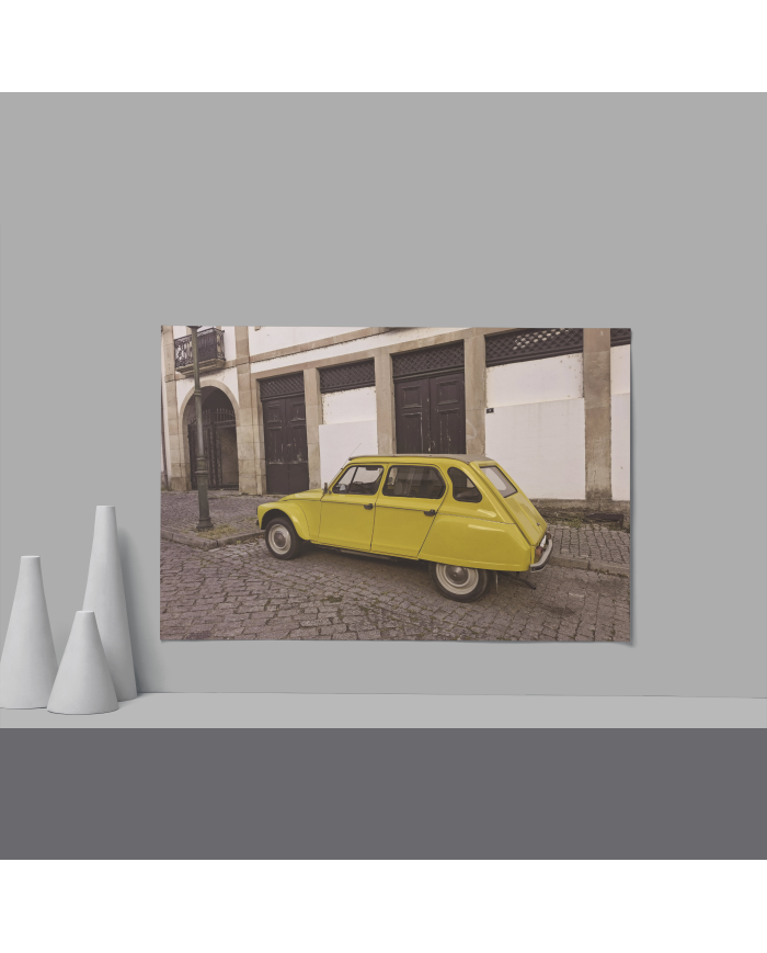 Cadre Citroën Diane Jaune