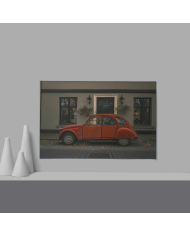 Cadre Citroën 2CV Rouge