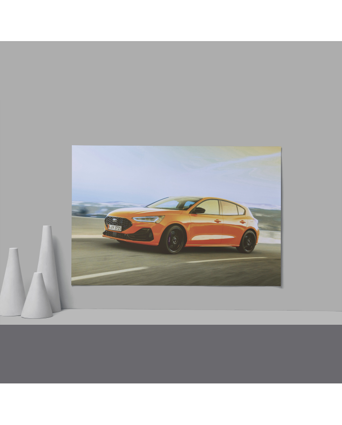 Cadre Ford Focus ST Orange