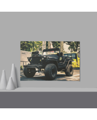 Cadre Jeep Willis Vintage