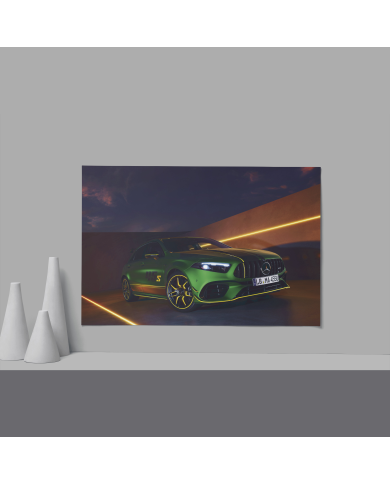 Cadre Mercedes AMG Verte