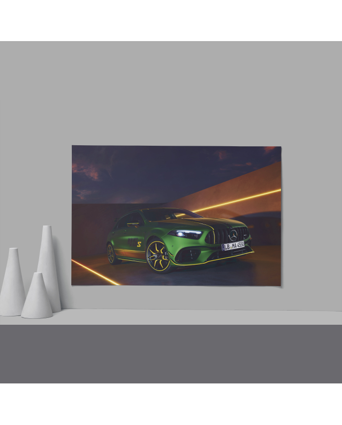 Cadre Mercedes AMG Verte