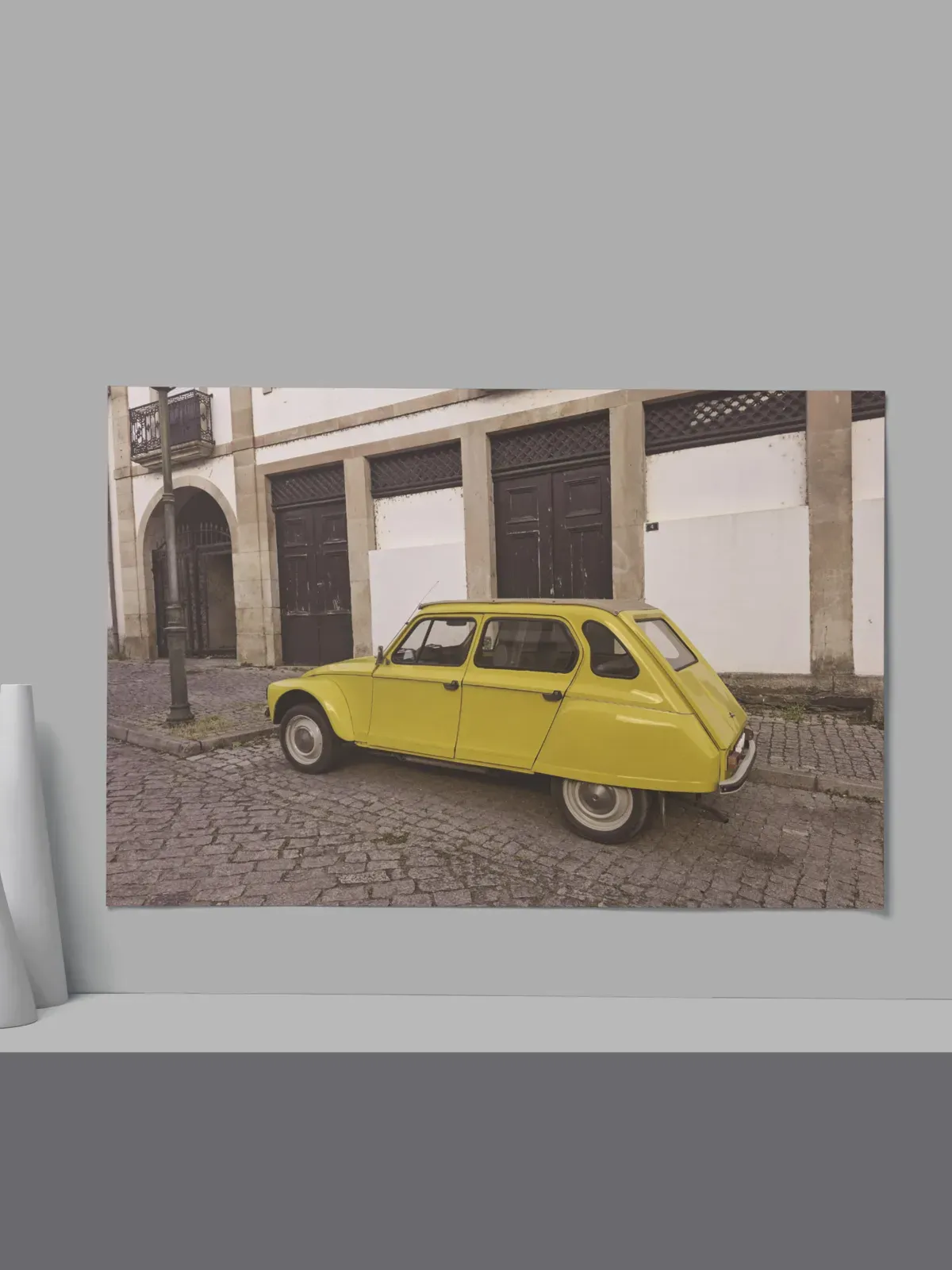 Cadre Citroën Diane Jaune
