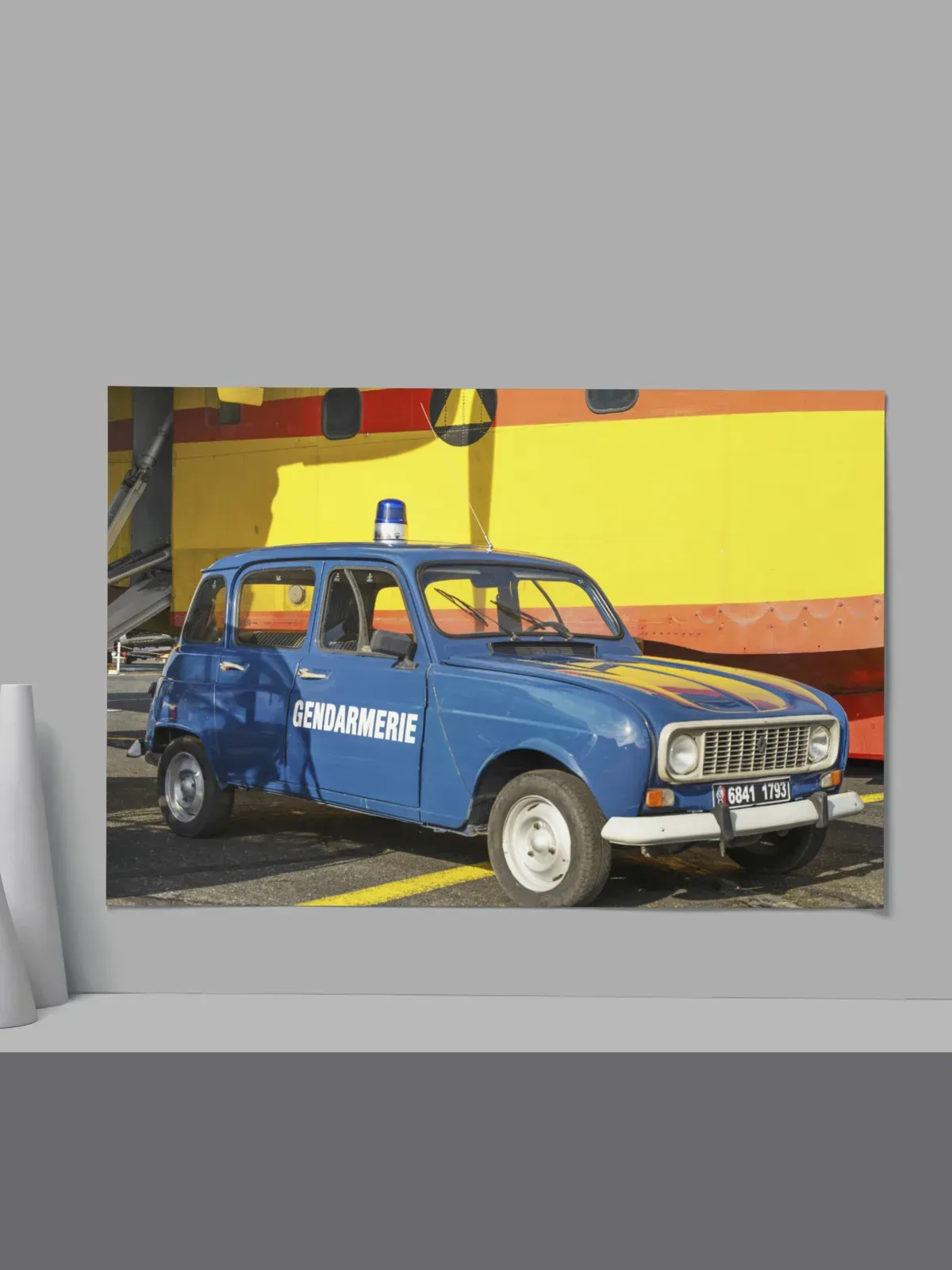 Cadre Renault 4L Gendarmerie