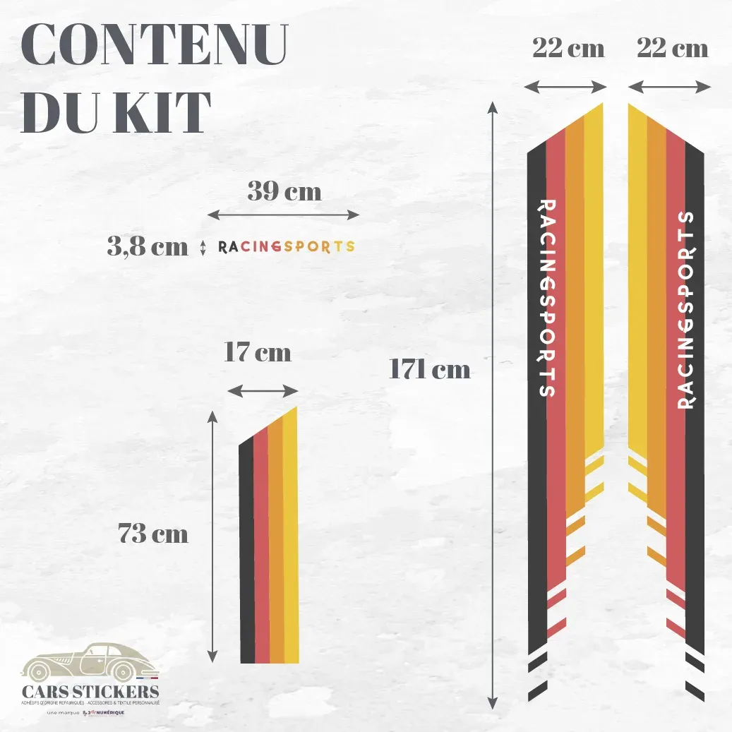 Kit Déco "RACINGSPORTS"