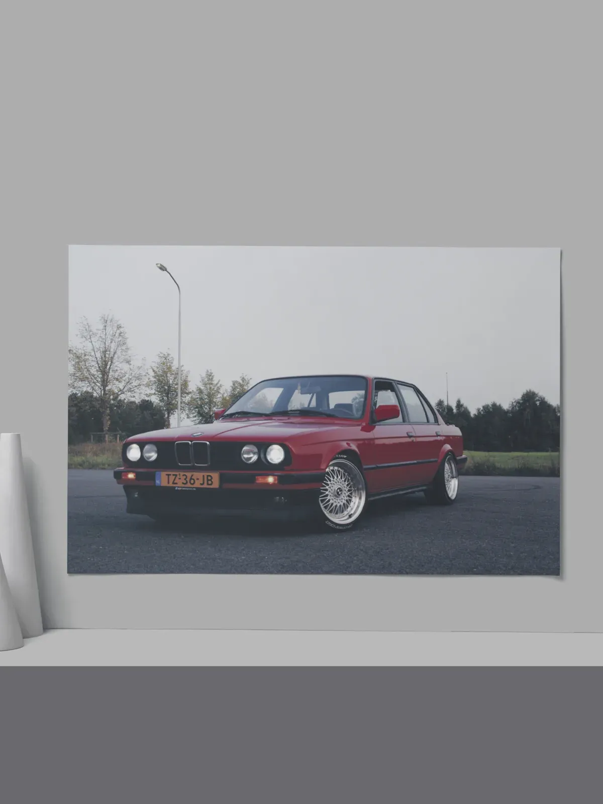 Cadre BMW Rouge