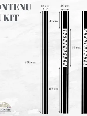 Kit Déco "PORSCHTUGAL"