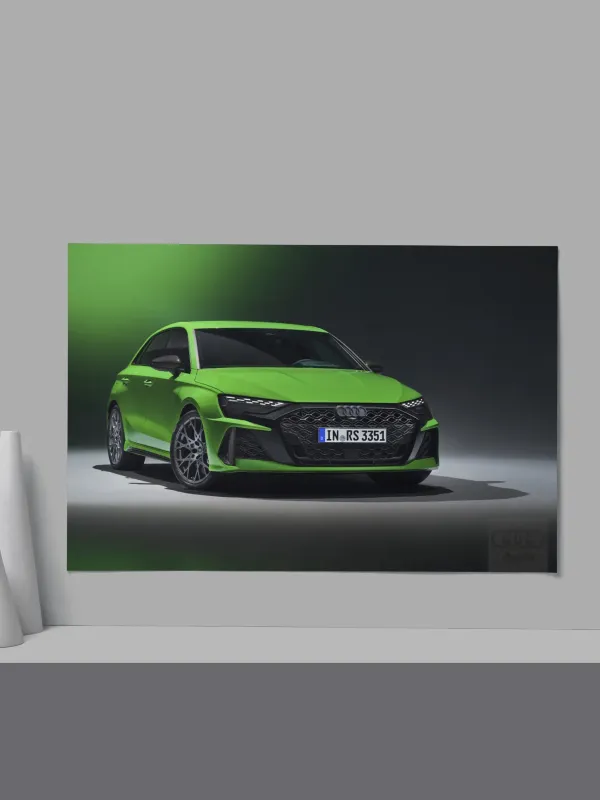 Cadre Audi RS3 Verte