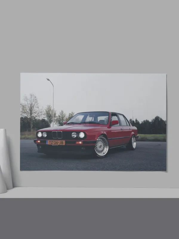 Cadre BMW Rouge