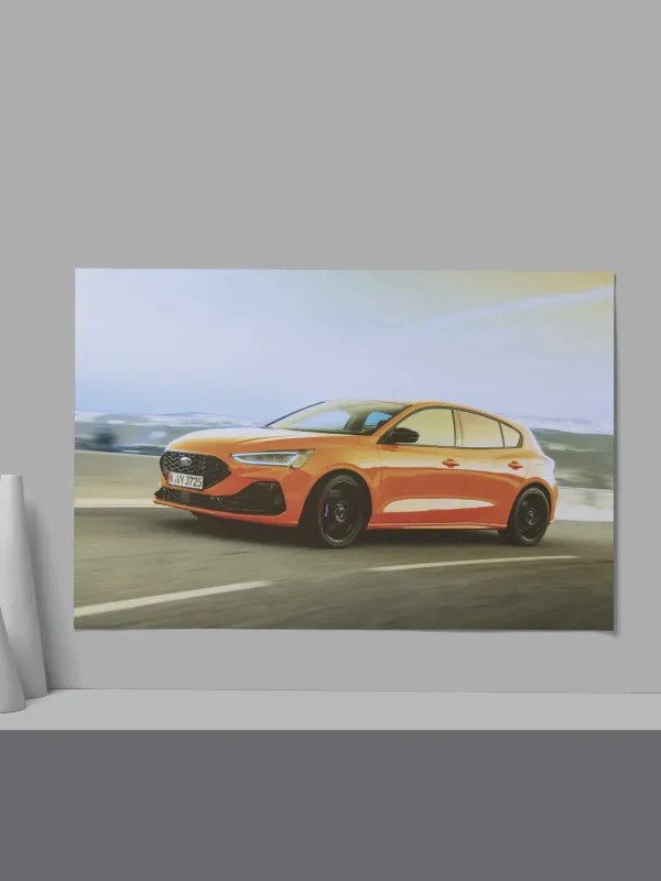 Cadre Ford Focus ST Orange