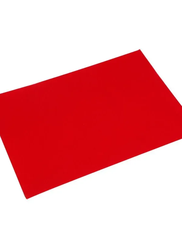 FEUTROUGE1 - Feutrine Rouge Format A5