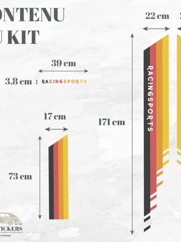 Kit Déco "RACINGSPORTS"